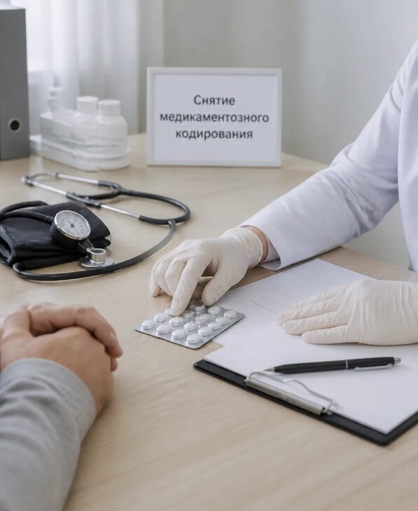 Снятие медикаментозного кодирования в Назрани от 5136 р. | Медзона